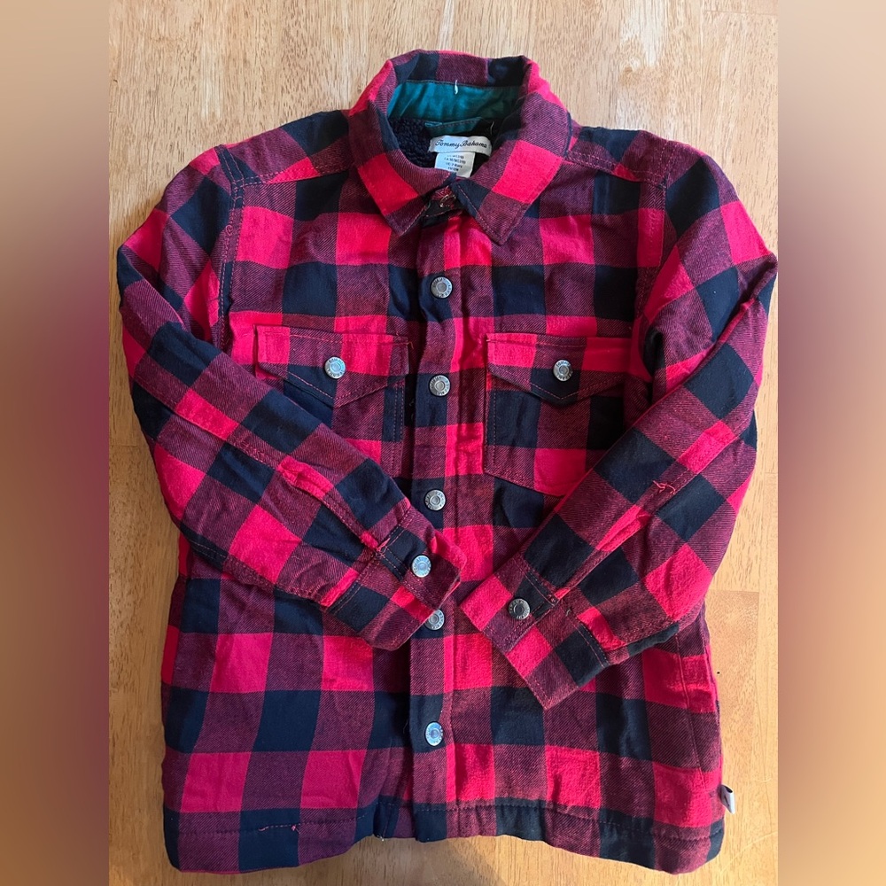 Tommy Bahama - Sherpa Lined Red, Button-down Jacket
